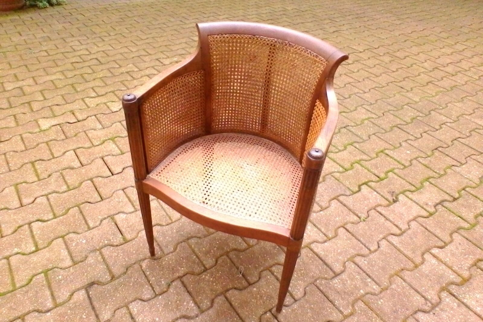 19th end cane Chair