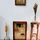 Wooden wall display case