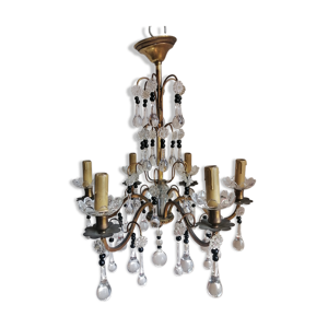 lustre à pampilles du