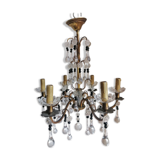 Early 20th century stamped chandelier