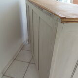 Art deco sideboard patinated