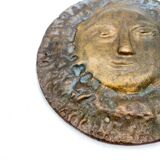 Bronze Sun 4 / wall sculpture, 1950s