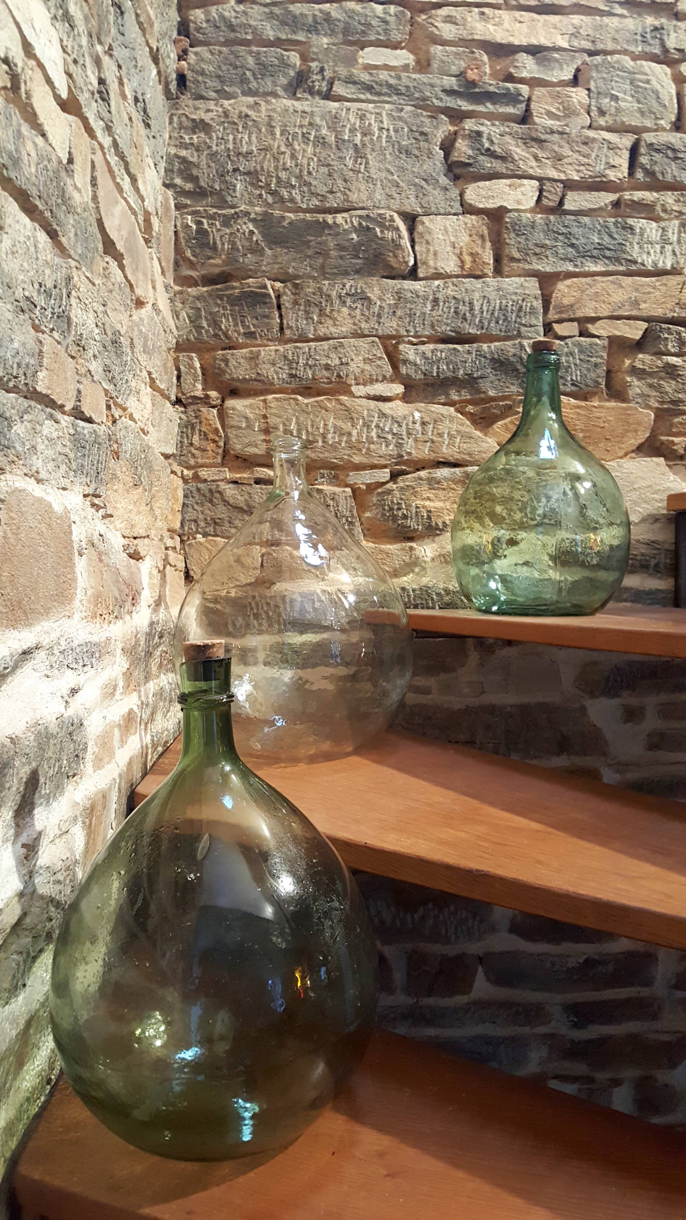 Green demijohn 10l