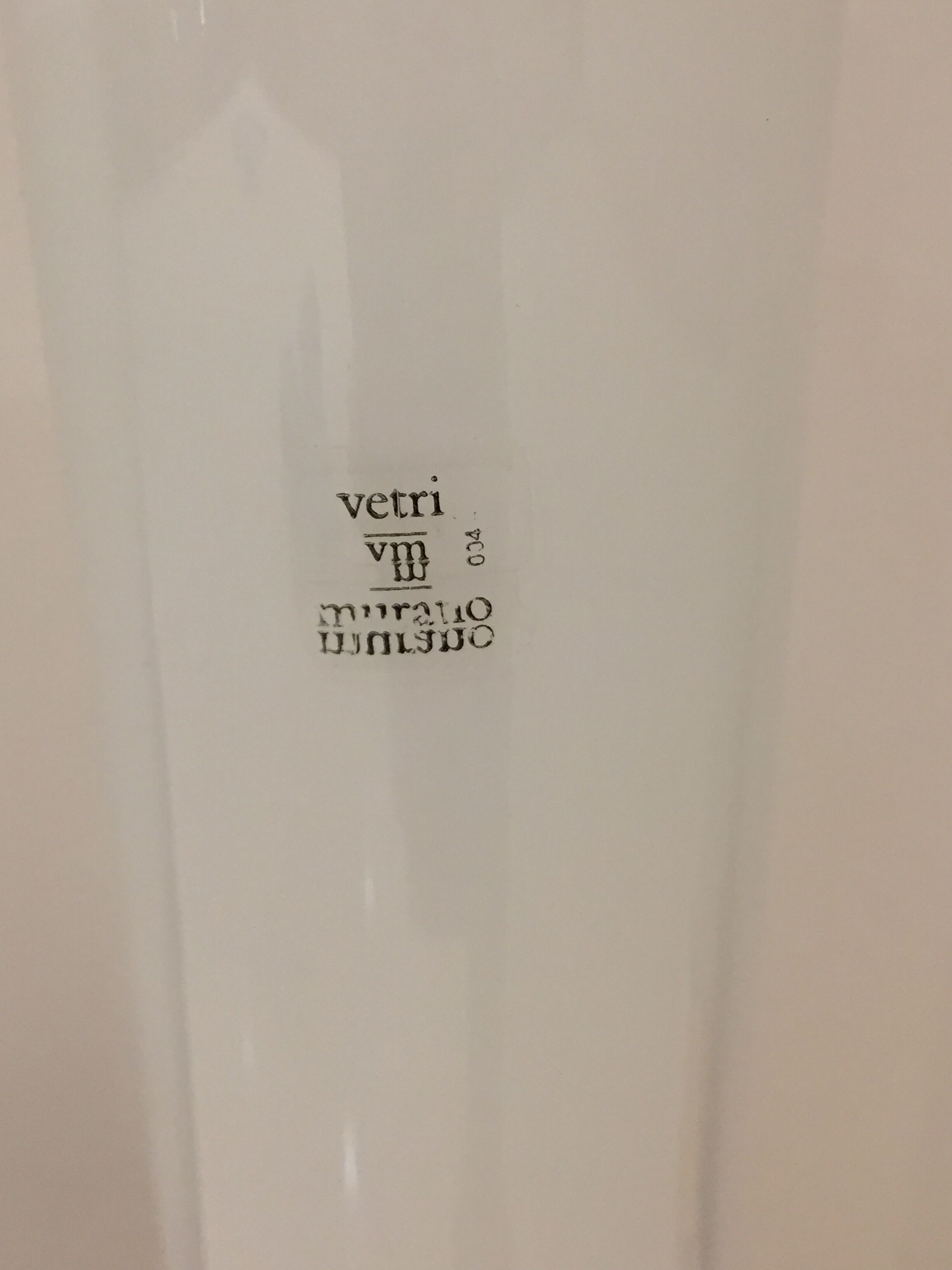 Pair of egoluce vintage orientable wall light in brass and Murano glass, Italy