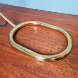 Grande lampe de bureau en laiton, Cosack Leuchten, 1970