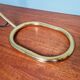 Large brass desk lamp, Cosack Leuchten, 1970