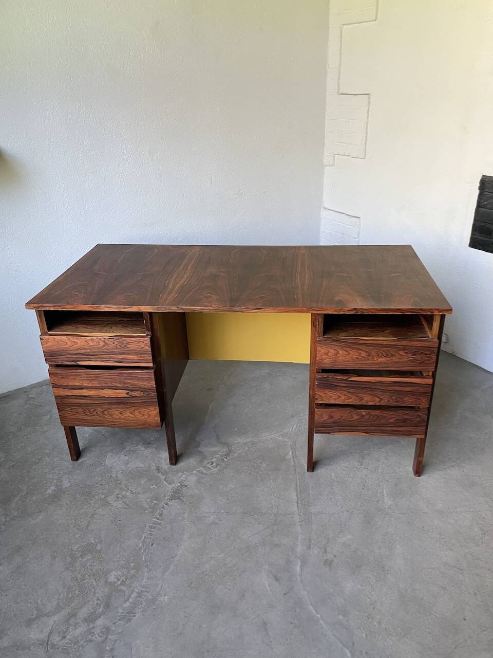 Desk and its Scandinavian rosewood chair