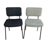 Pair of André Simard chairs for Airborne, 60s