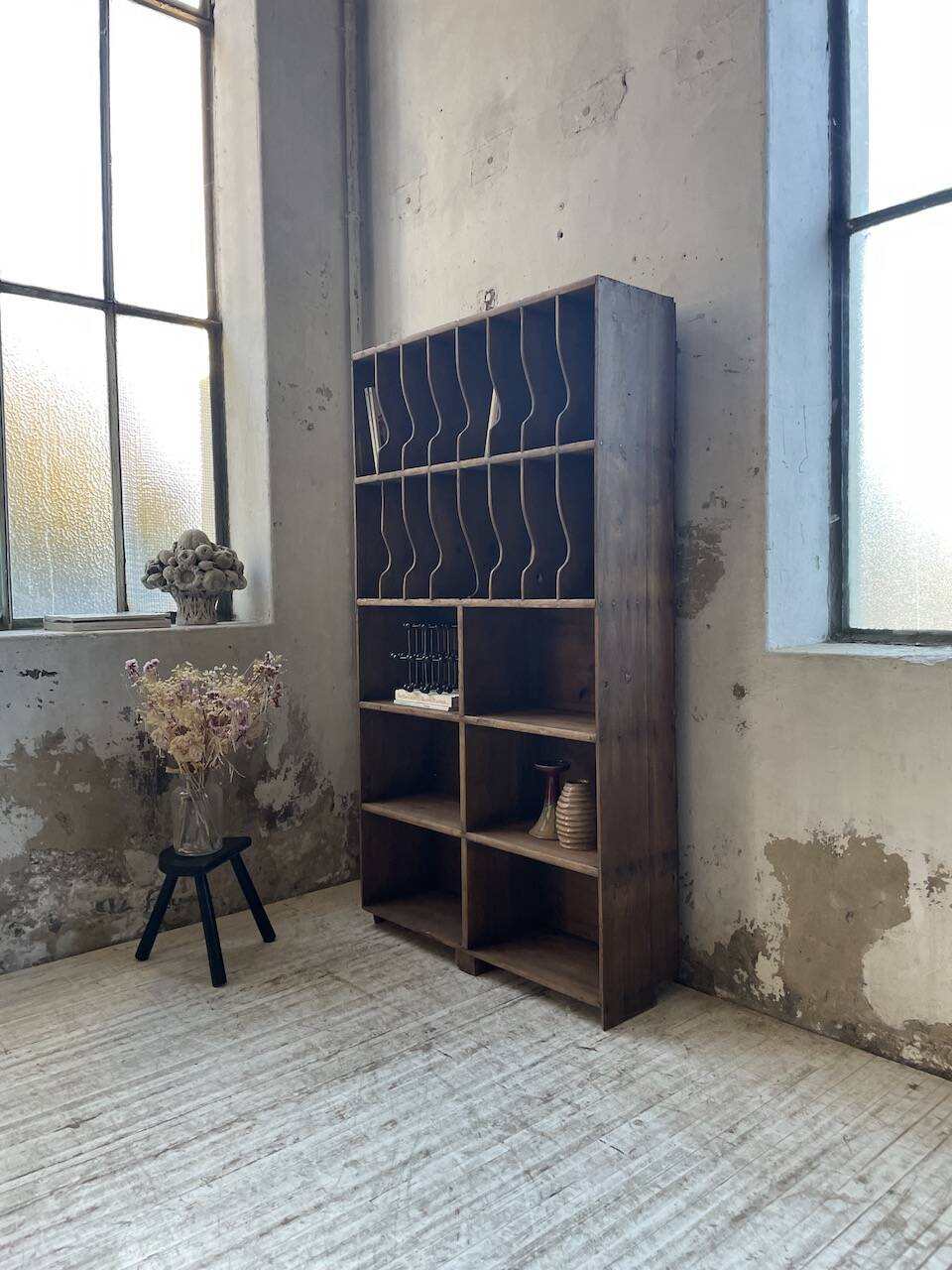 Trade furniture with boxes