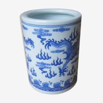 Pot a pinceaux porcelaine de chine