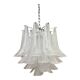 Murano Glass Sputnik Chandelier With Alabaster Italian Glass
