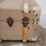 Old suitcase travel trunk early 1900s