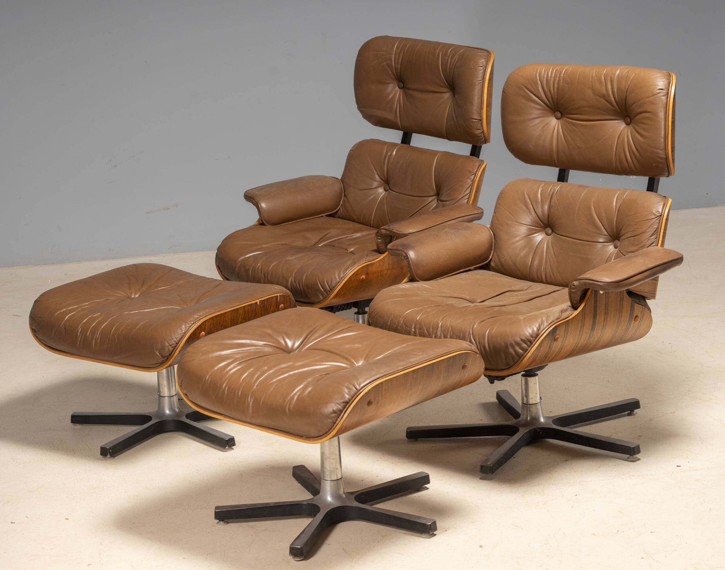 Canadian Lounge Chair and Ottoman, 1960s – Northfield Metal Products
