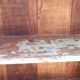 Old wooden cabinet - 2 doors and 1 drawer