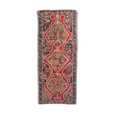 Tapis ancien caucasien karabagh fait main 115x270 cm