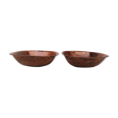 Lot de deux coupelles en bambou