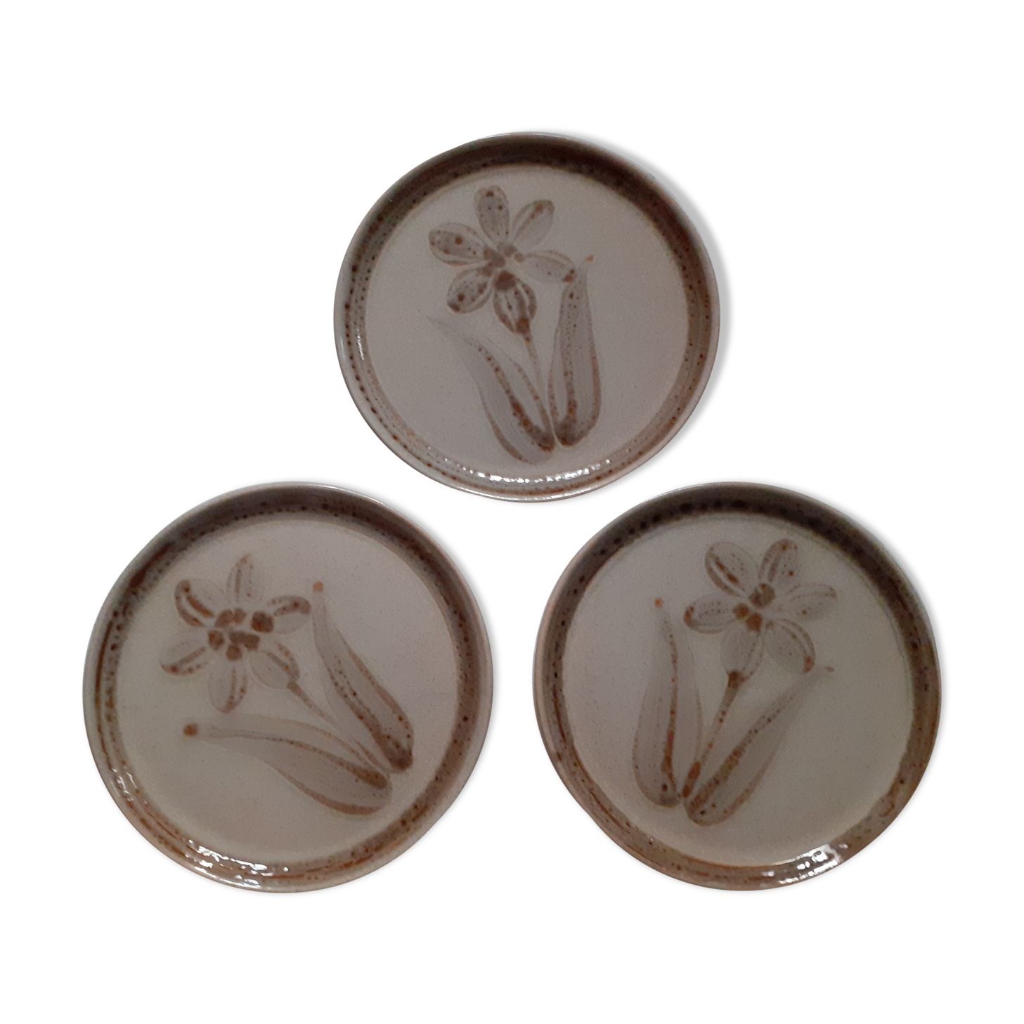 Trio of dessert plates