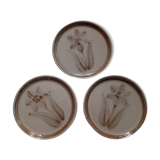 Trio d assiettes  à dessert