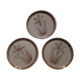 Trio of dessert plates