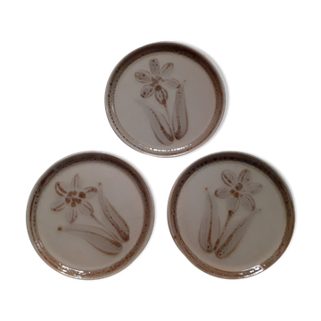 Trio of dessert plates