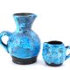 Emaux des glaciers ceramic milk jug, Atelier du Cyclops