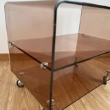 Plexiglass coffee table Michel Dumas