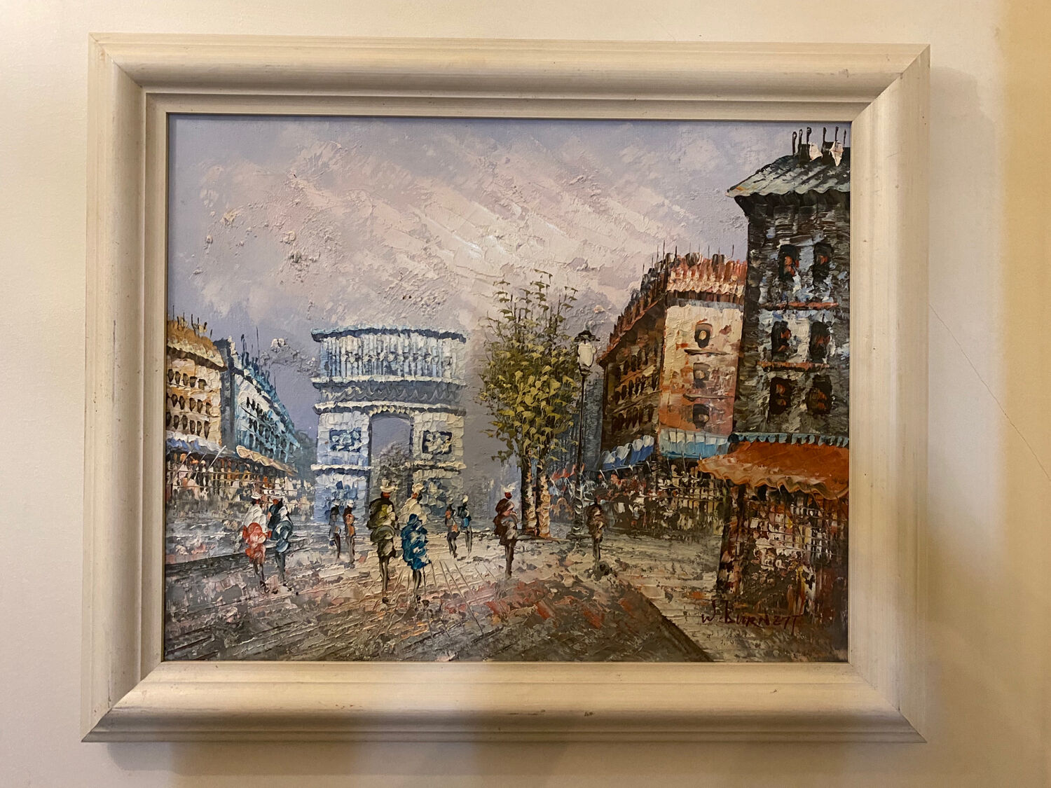 Painting Champs-Elysées