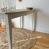 Patinated farmhouse table