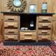 Old oak workshop furniture