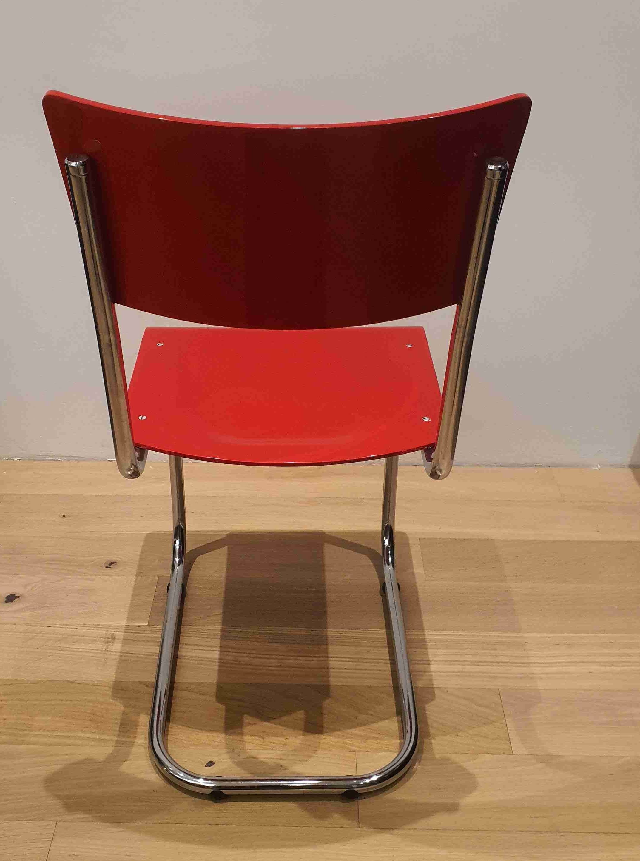 Tubular chairs, robert slezak, set