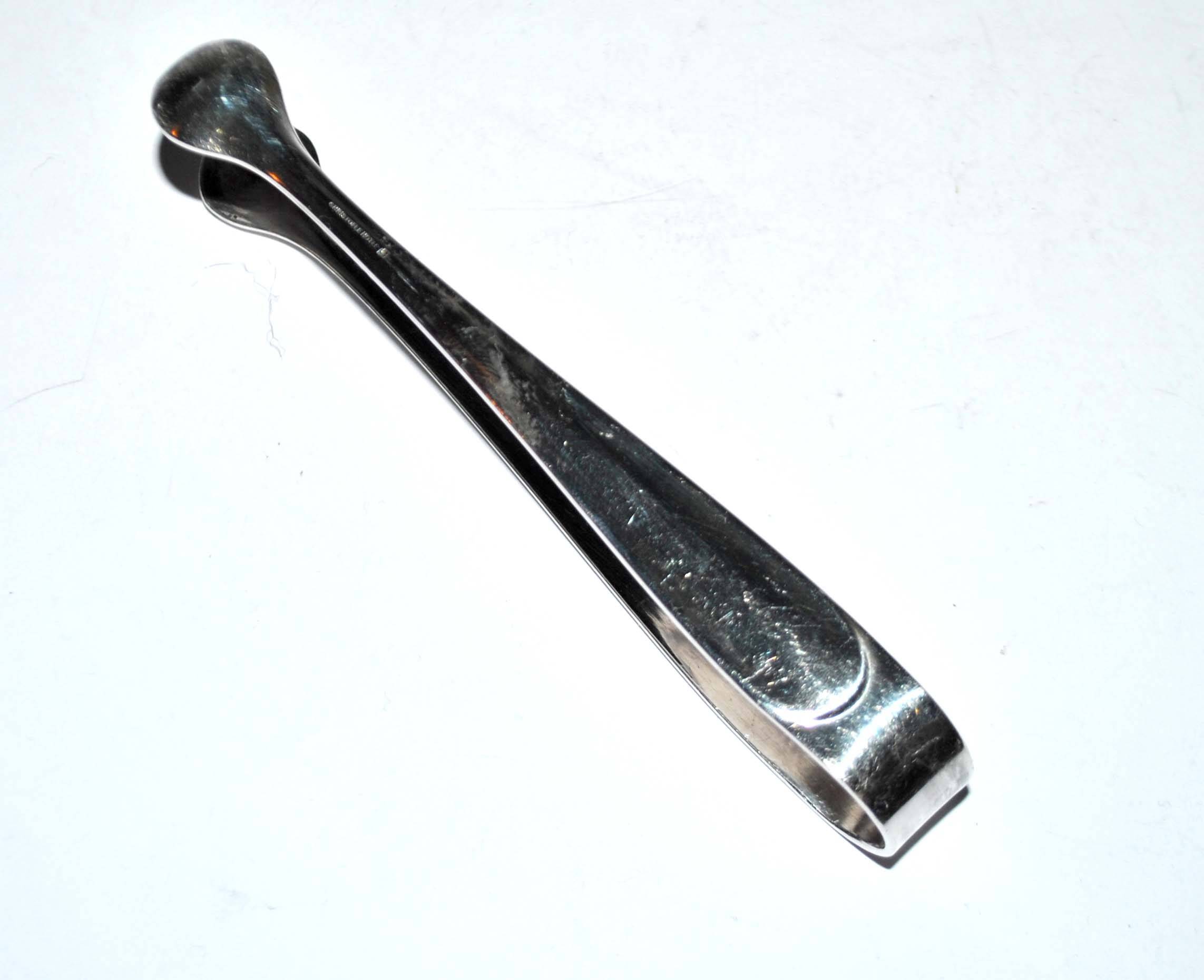 CHRISTOFLE Sugar tongs in silver metal - Professional silverware "Christofle Hotel"