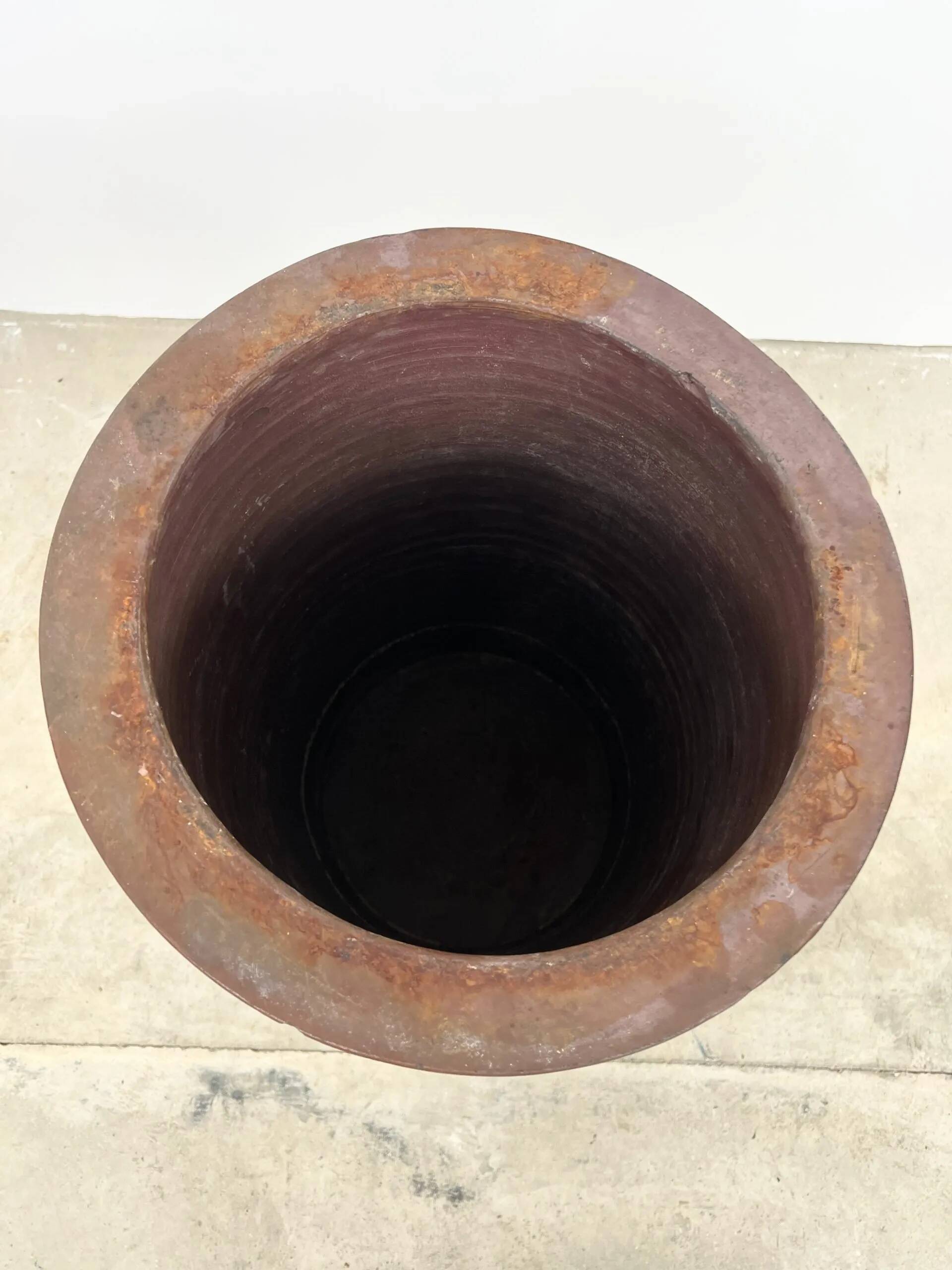 Ancient terracotta jar