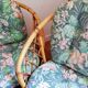 Rattan bench and chair