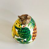 Vintage coconut ice bucket