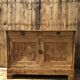 Low solid wood sideboard - large format