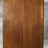 Table basse teck danois Trioh Mobler attribuée à Niels Bach, vintage, années 1960