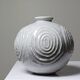 Small porcelain ball vase, Art Deco style, 1935
