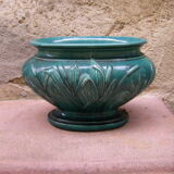Vintage planter in faience