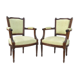 Pair of "Gendarme Hat" folder chairs