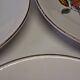Set of 6 flat plates from Digoin Sarreguemines in good condition.