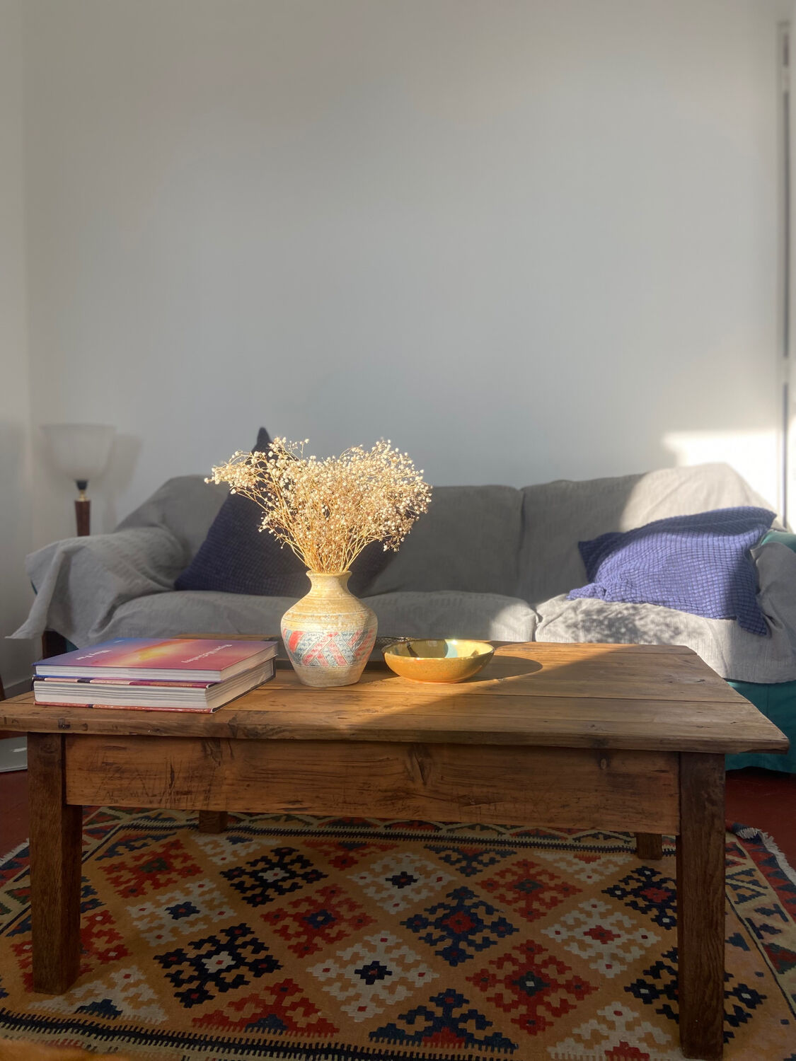 Vintage farmhouse coffee table
