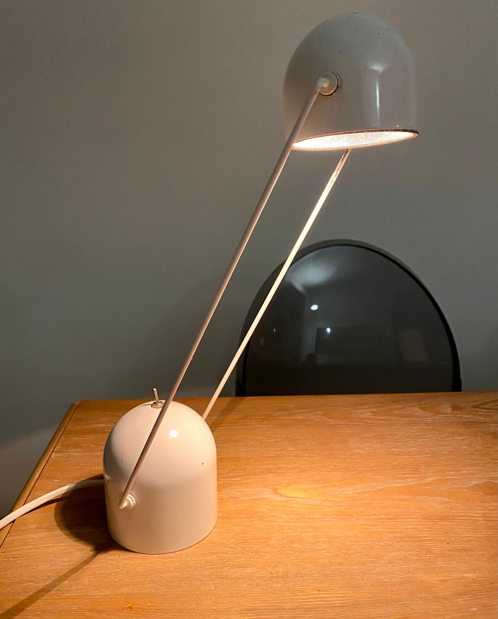 Desk lamp design Memphis italy vintage 70s Stillplast