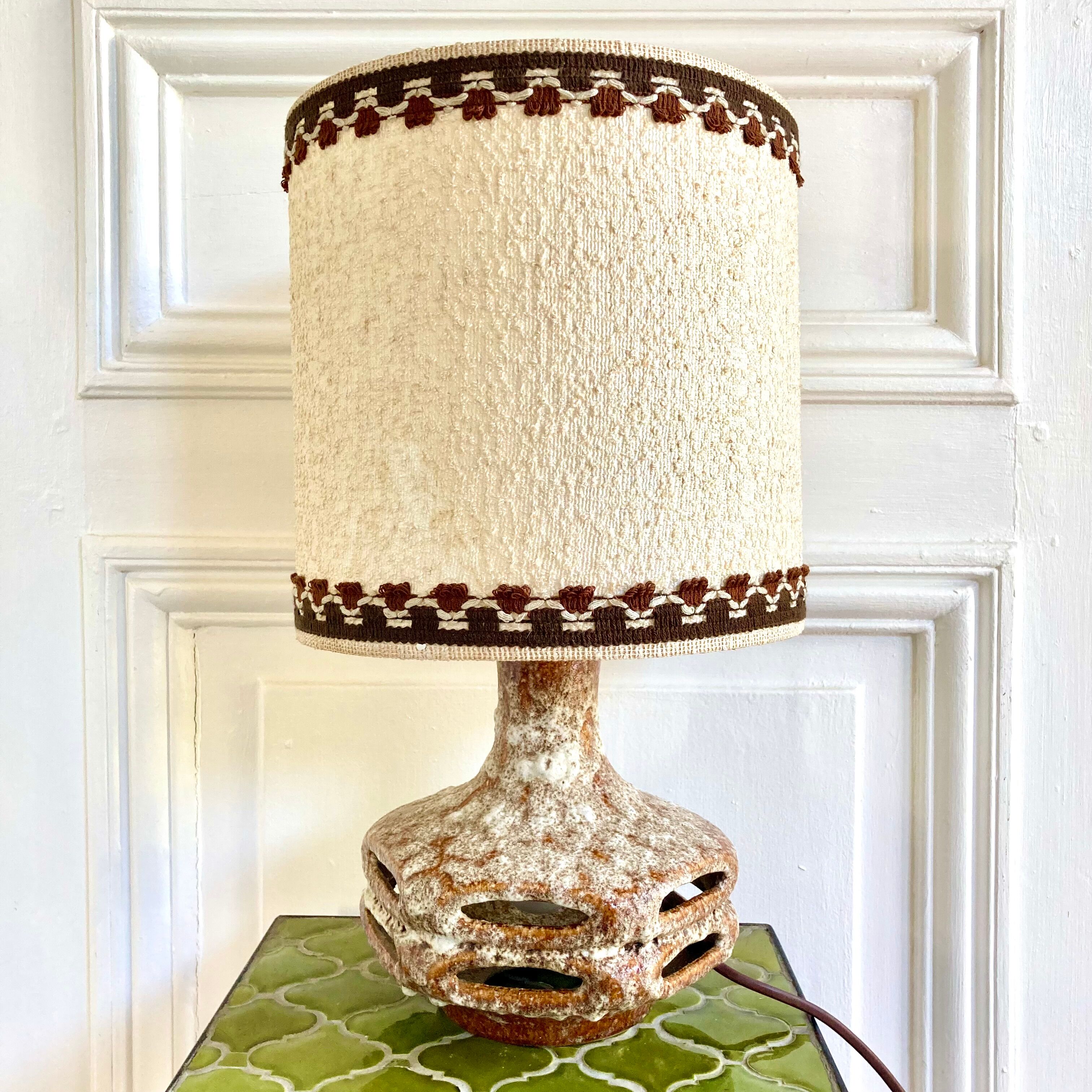 Ceramic lamp West Germany Stein Keramik