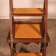 neogothic step stool - 19th century in oak