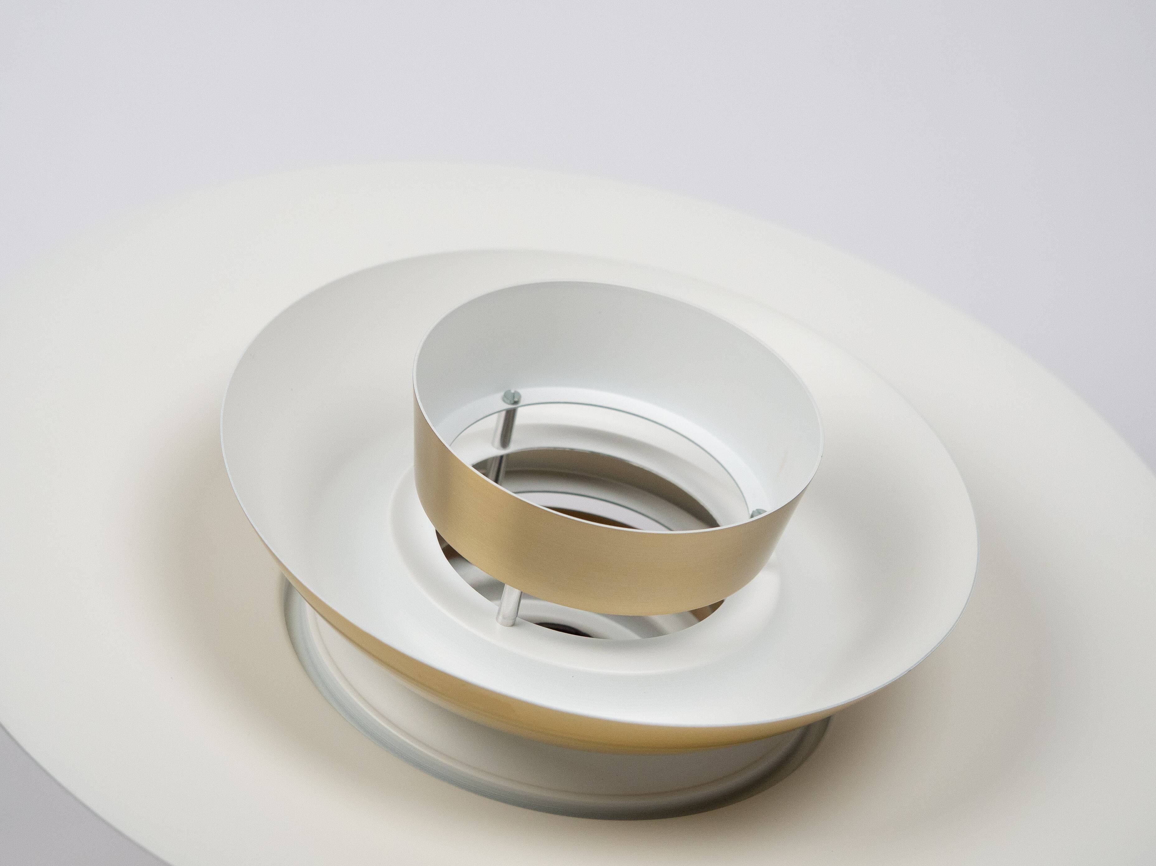Danish vintage pendant lamp Superlight by David Mogensen, 1980s