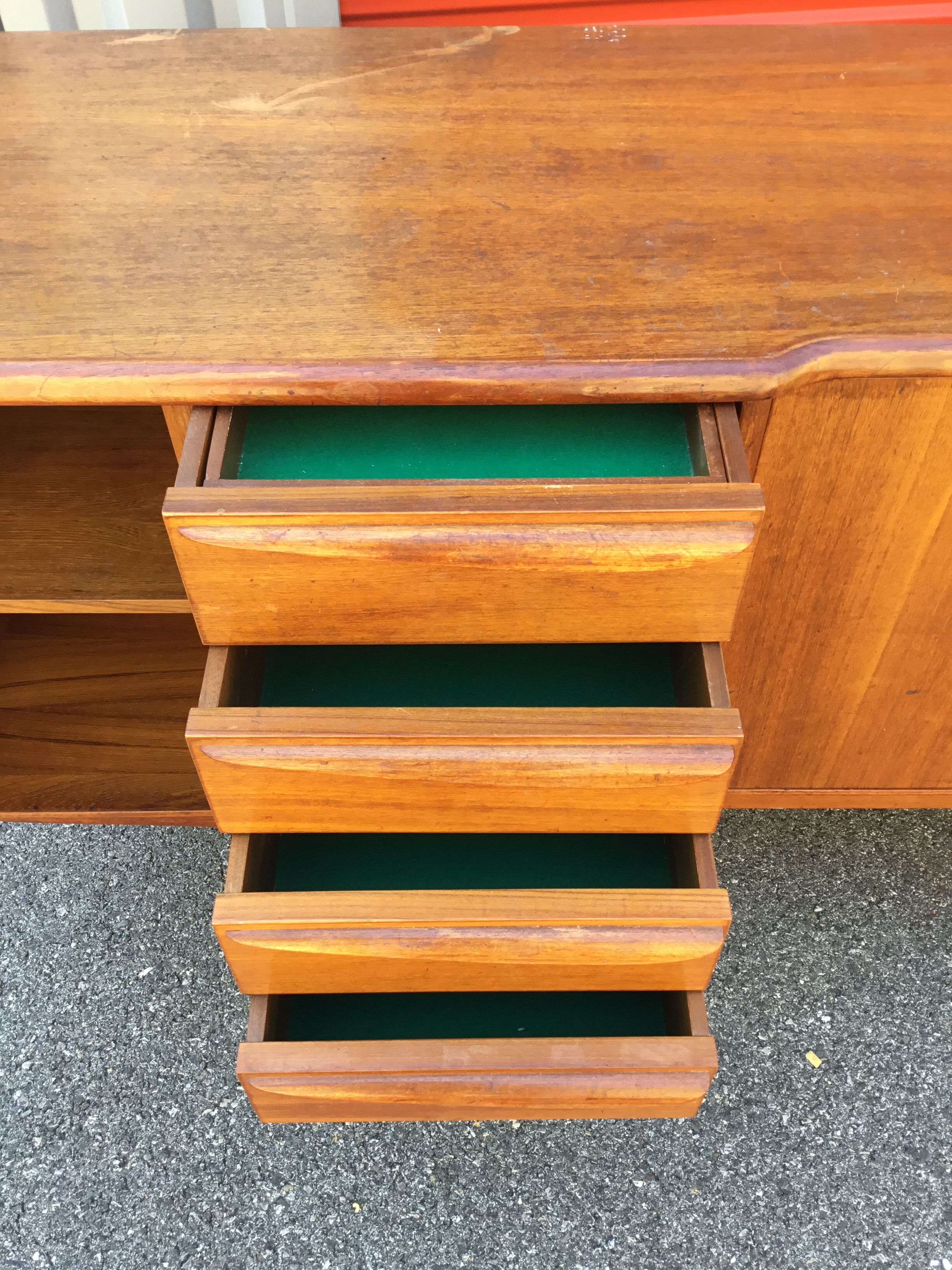 Enfilade en teck par Meuble TV Paris