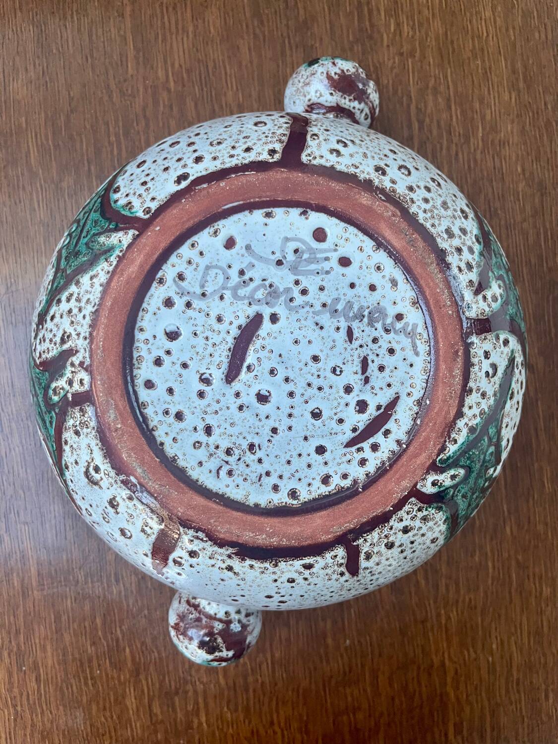 Vintage ceramic soup tureen – Daniel Étienne, Vallauris
