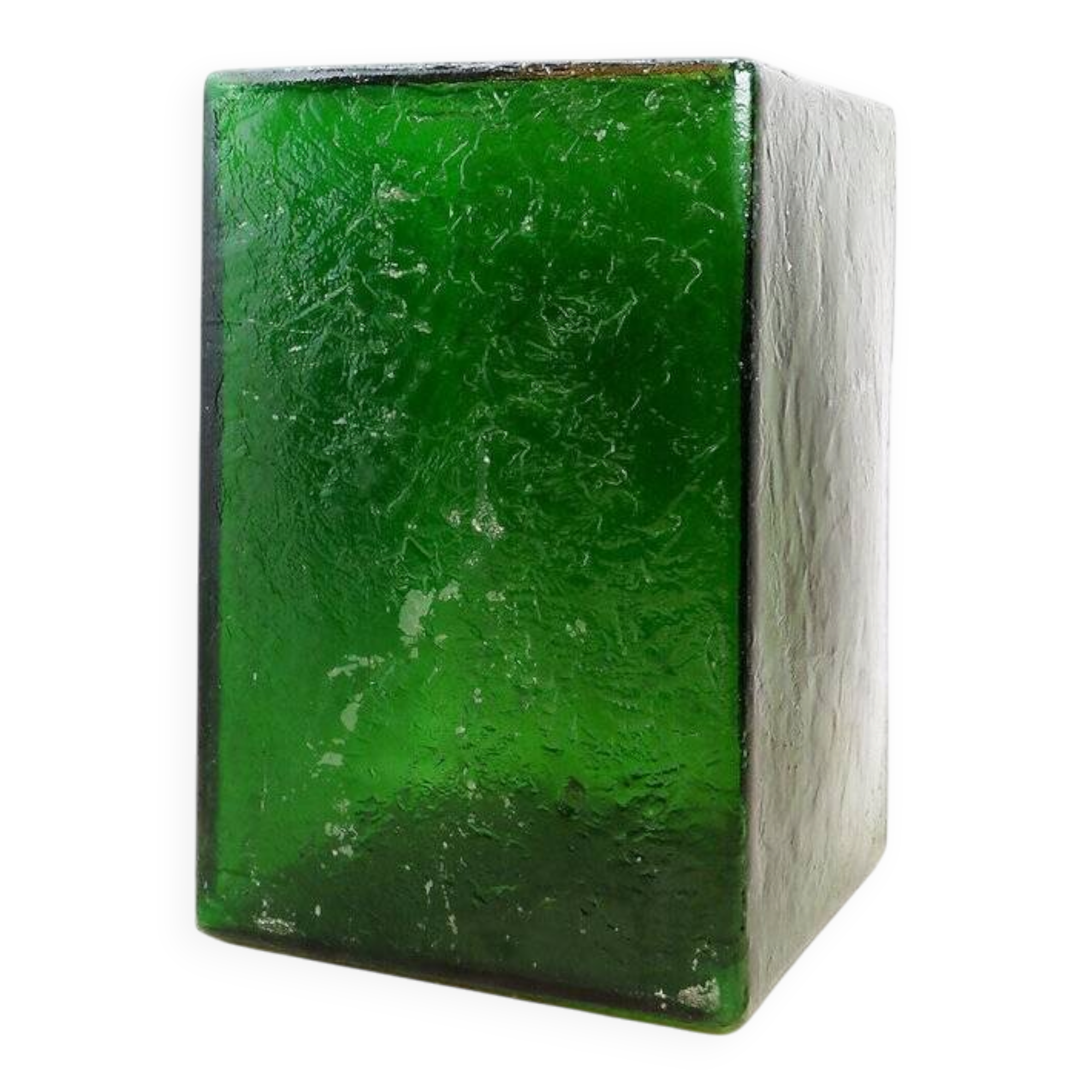 Translucent bottle green acrylic base