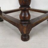 Rustic oak coffee table