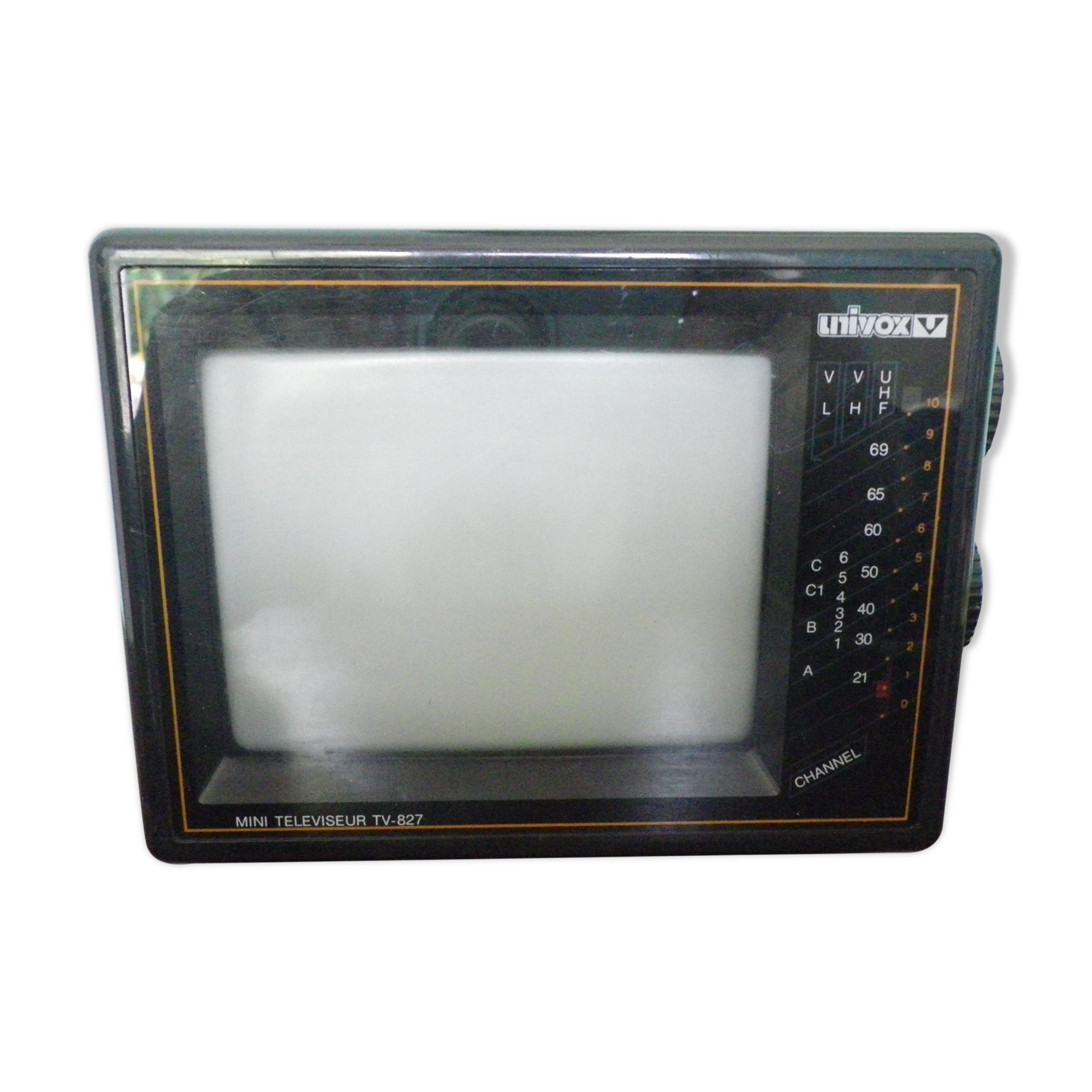 Mini TV TV-827 UNIVOX decoration - 70s/80s